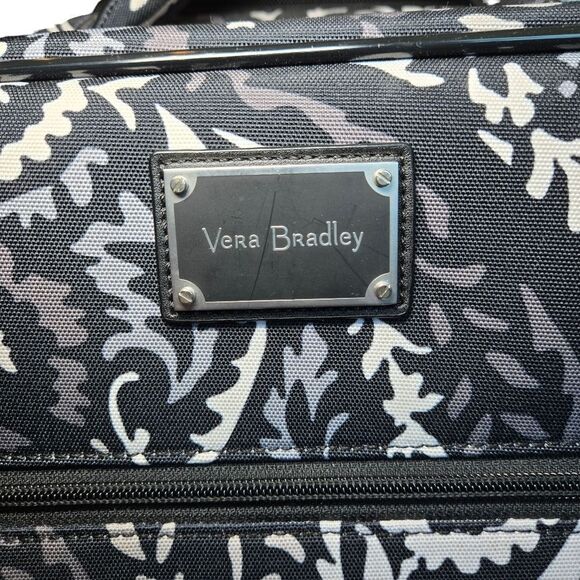 Vera Bradley Rolling Work Bag - Paisley Noir - Picture 8 of 12